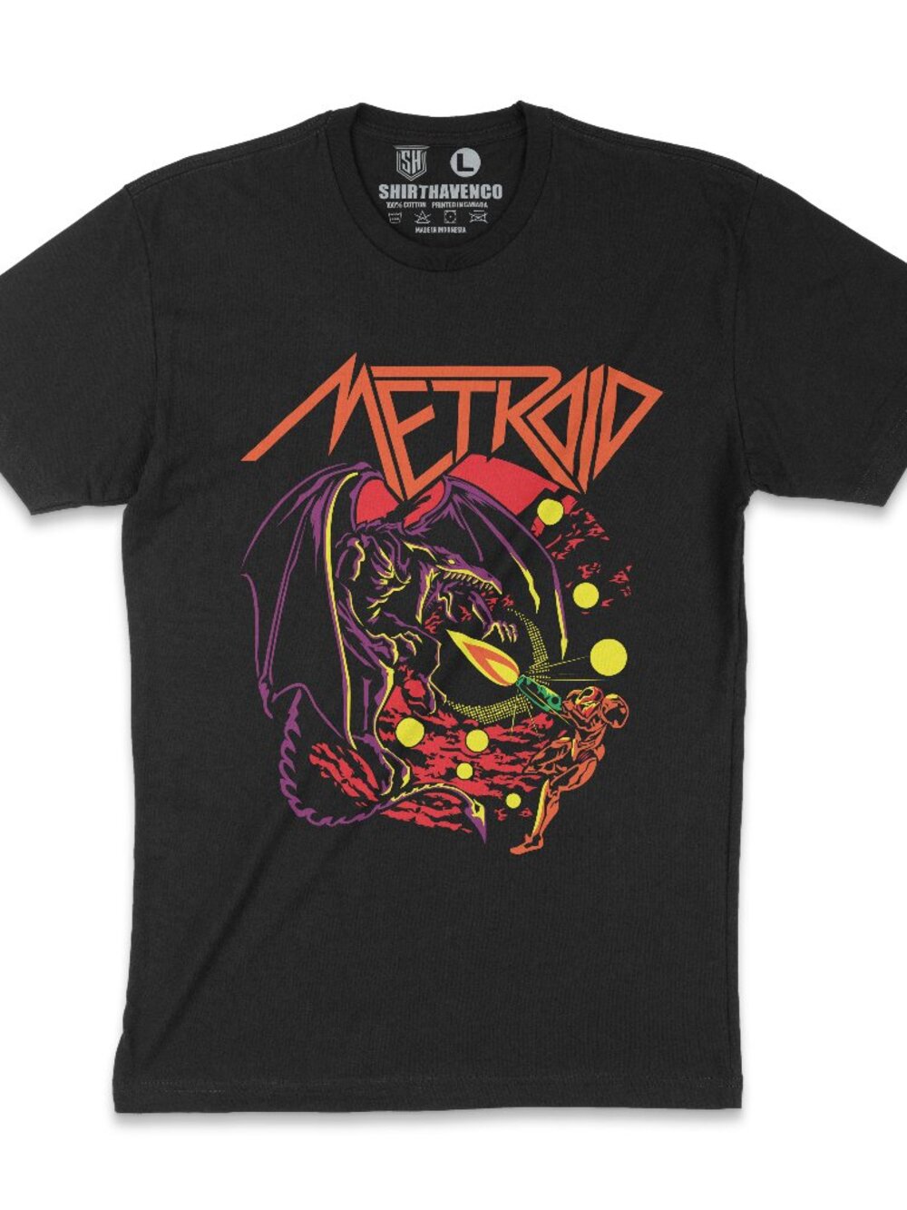 Metroid Classic Gaming Tee